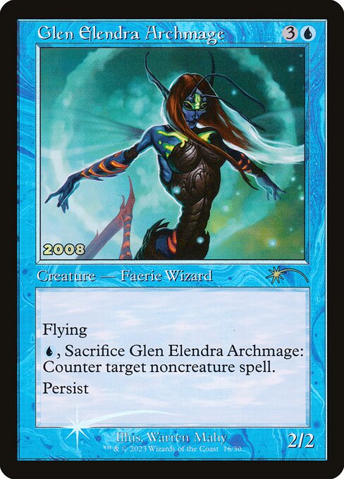 Glen Elendra Archmage — art by Warren Mahy