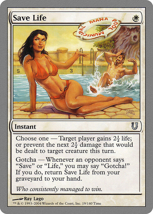 Save Life — art by Ray Lago