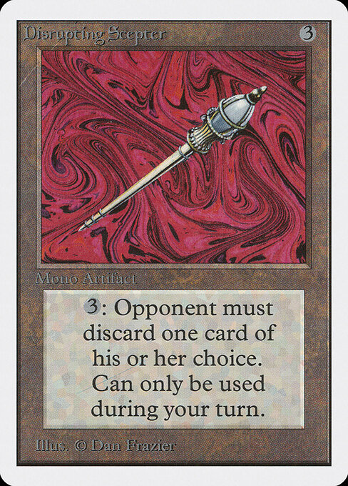 Disrupting Scepter — art by Dan Frazier