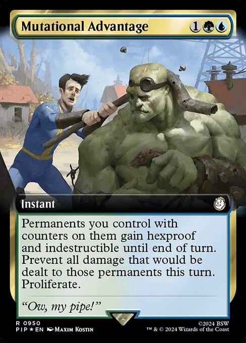 Mutational Advantage — art by Maxim Kostin