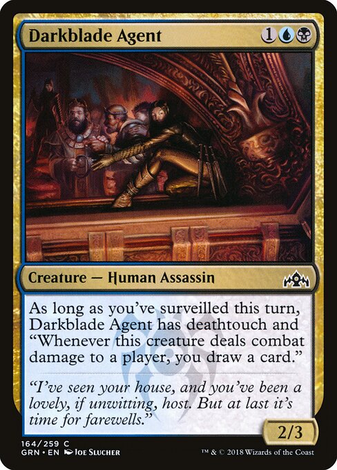 Darkblade Agent — art by Joe Slucher