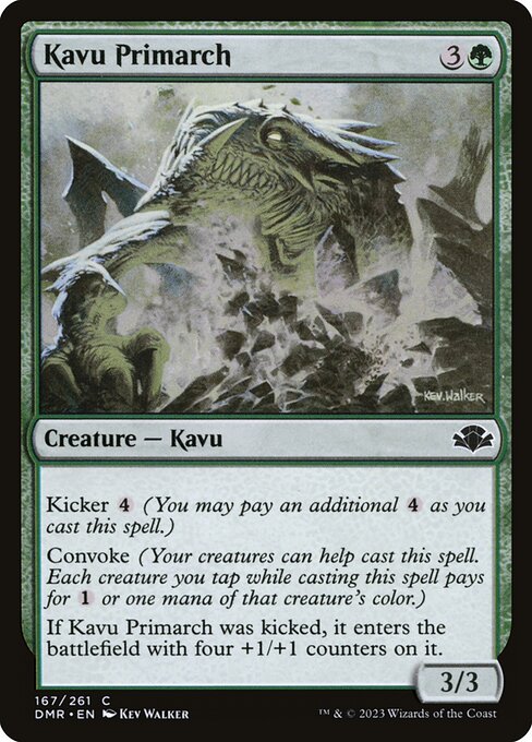 Kavu Primarch — art by Kev Walker