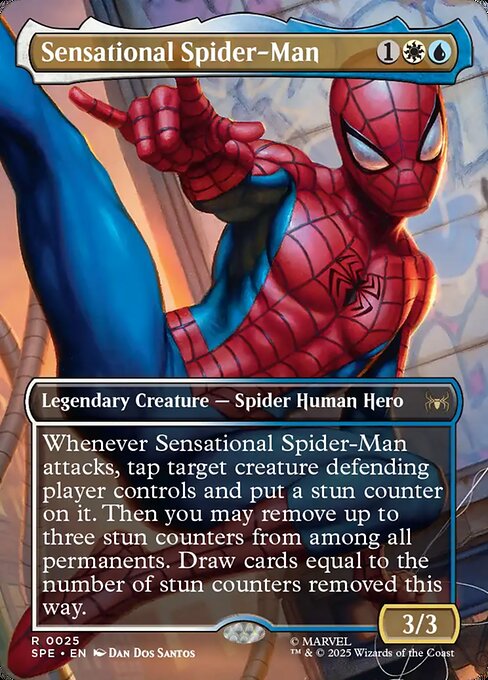Sensational Spider-Man — art by Dan Dos Santos