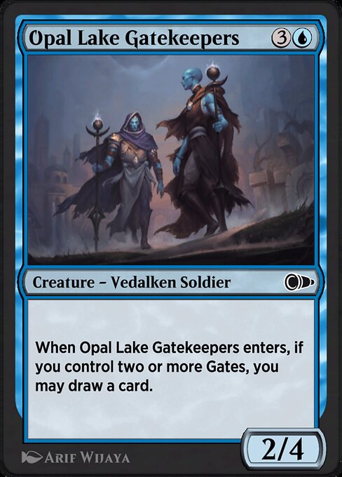 Opal Lake Gatekeepers — art by Arif Wijaya