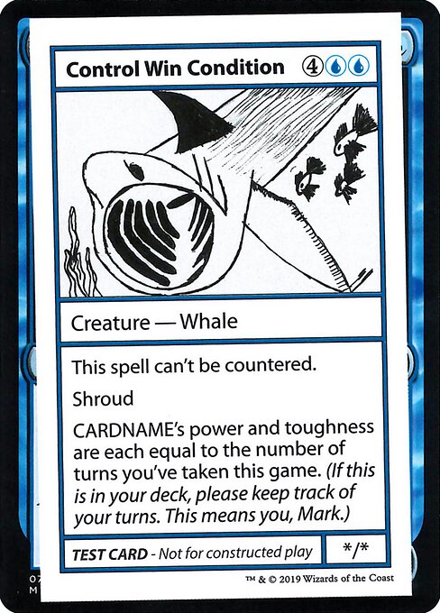 Control Win Condition — art by Sean Mayovsky