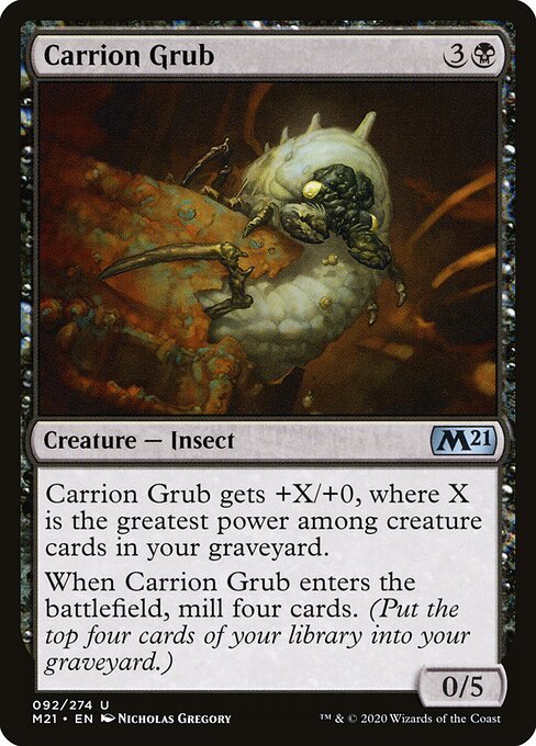 Carrion Grub — art by Nicholas Gregory