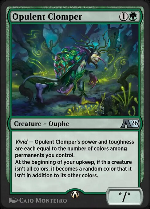 Opulent Clomper — art by Caio Monteiro