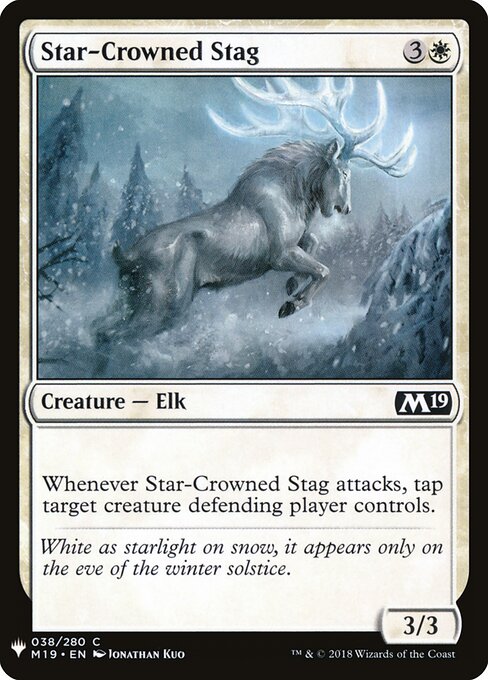 Star-Crowned Stag — art by Jonathan Kuo