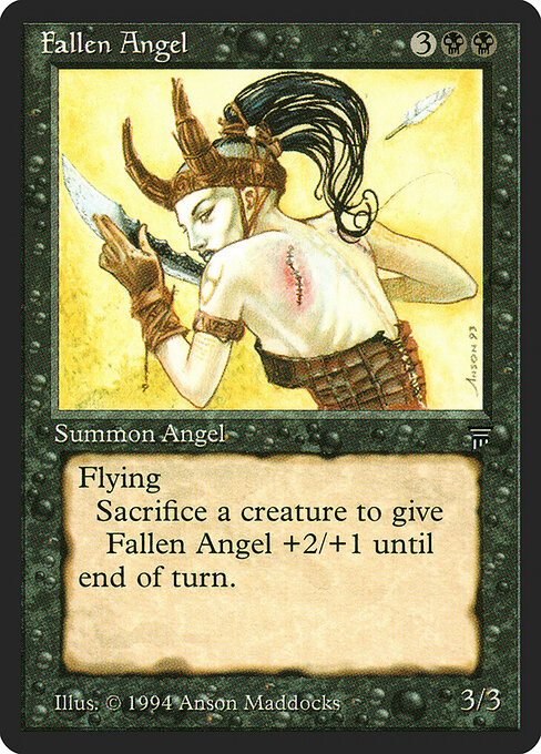 Fallen Angel — art by Anson Maddocks