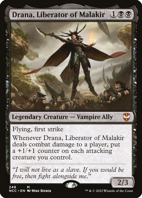 Drana, Liberator of Malakir — art by Mike Bierek