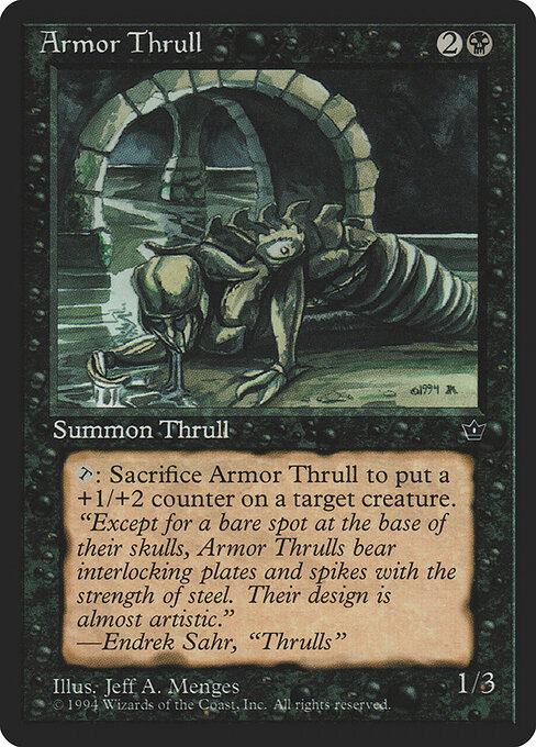 Armor Thrull — art by Jeff A. Menges