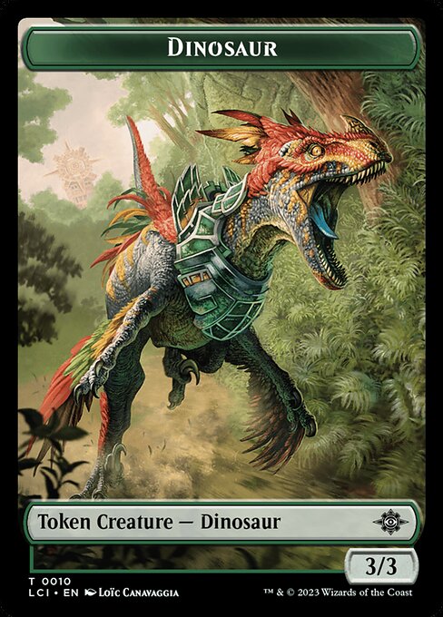Dinosaur — art by Loïc Canavaggia