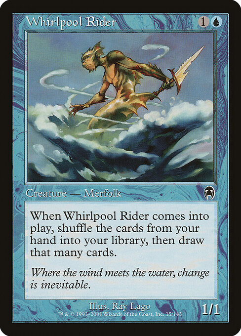 Whirlpool Rider — art by Ray Lago