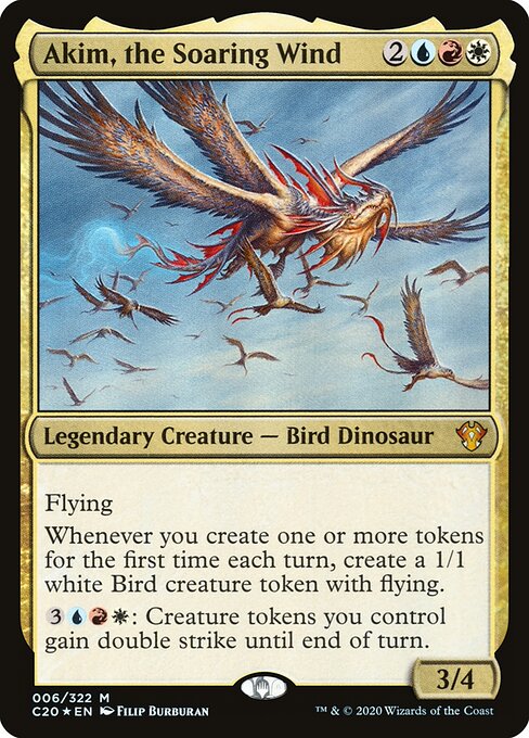 Akim, the Soaring Wind — art by Filip Burburan