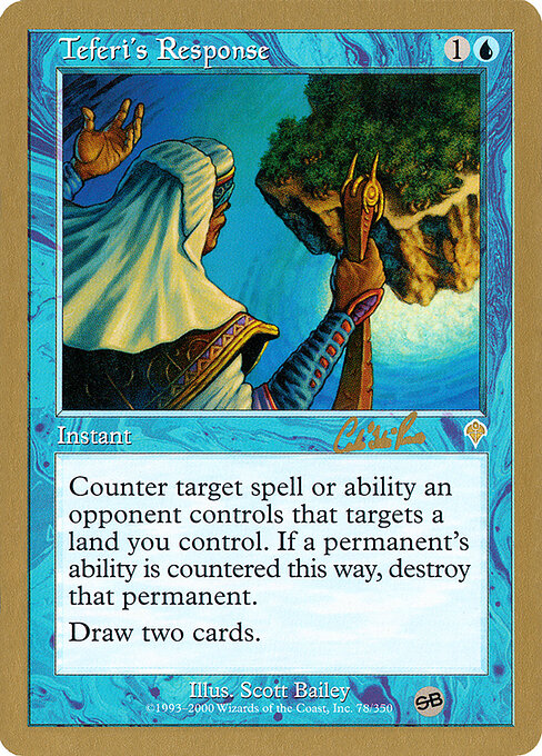 Teferi's Response — art by Scott Bailey