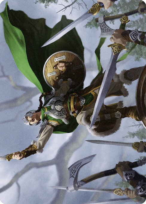 Maja, Bretagard Protector // Maja, Bretagard Protector — art by Lie Setiawan