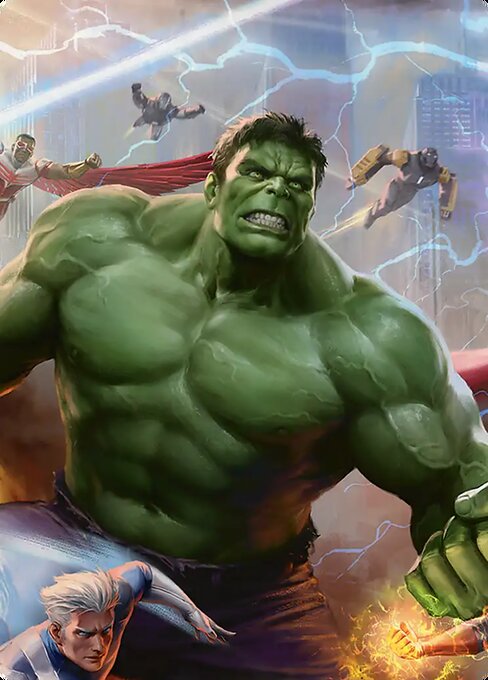 Hulk, Always Angry // Hulk, Always Angry — art by Thanh Tuấn