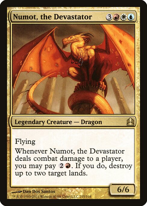 Numot, the Devastator — art by Dan Dos Santos