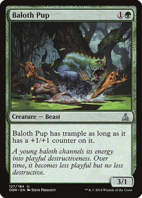 Baloth Pup — art by Steve Prescott
