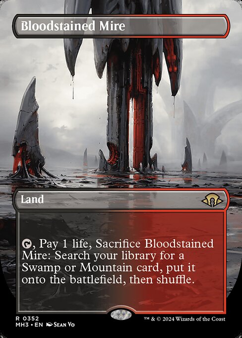 Bloodstained Mire — art by Sean Vo