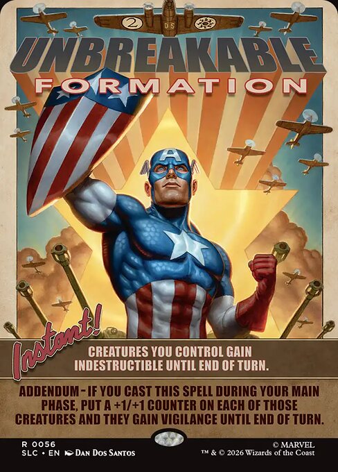 Unbreakable Formation — art by Dan Dos Santos
