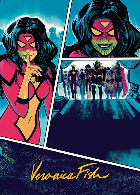 Secret Invasion // Secret Invasion — art by Veronica Fish
