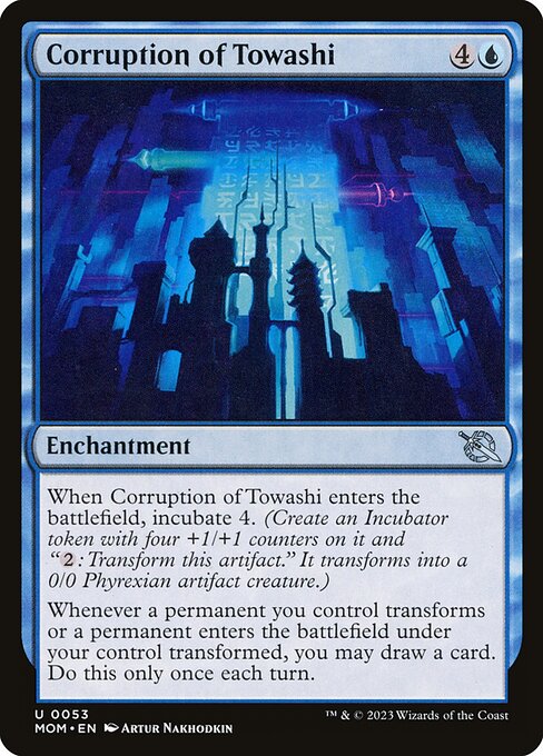 Corruption of Towashi — art by Artur Nakhodkin