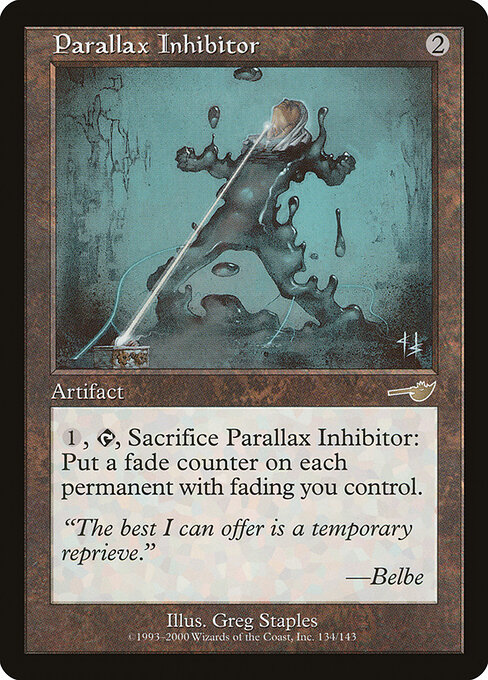 Parallax Inhibitor — art by Greg Staples