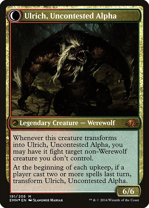 Ulrich of the Krallenhorde // Ulrich, Uncontested Alpha — art by Slawomir Maniak