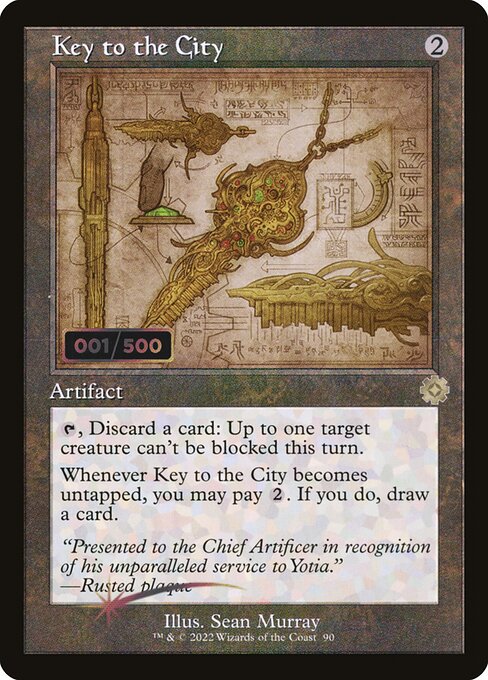 Key to the City — art by Sean Murray