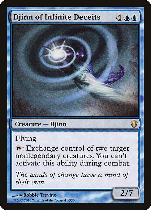 Djinn of Infinite Deceits — art by Robbie Trevino