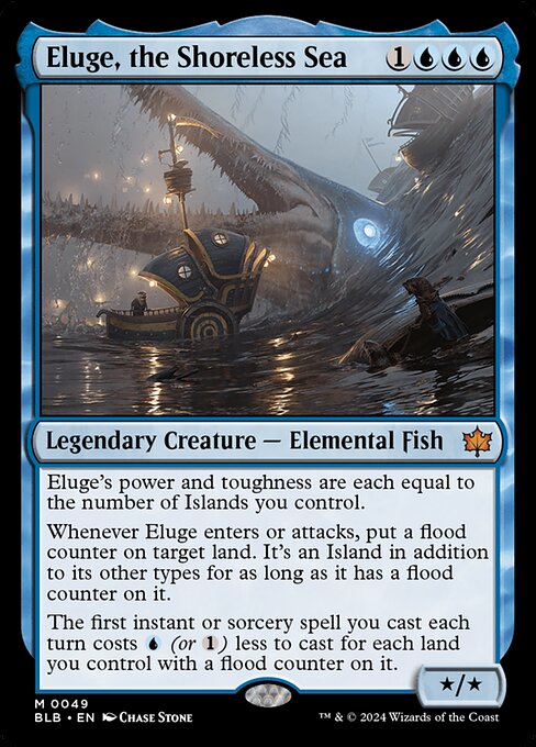 Eluge, the Shoreless Sea — art by Chase Stone
