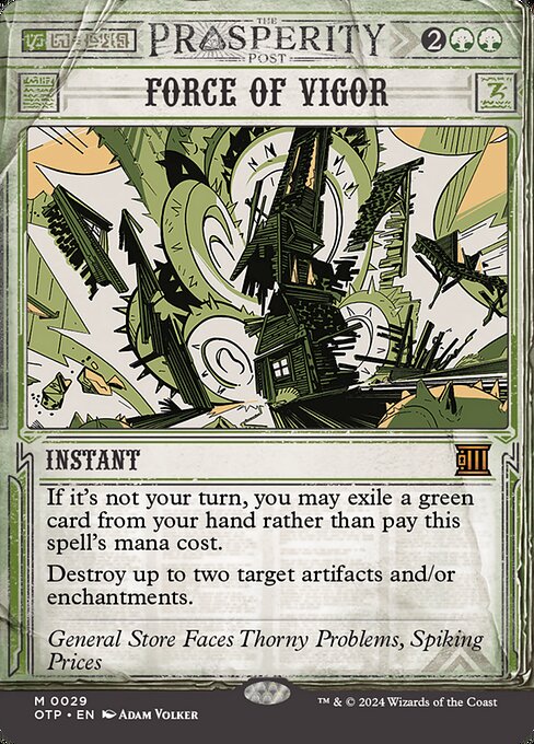 Force of Vigor — art by Adam Volker