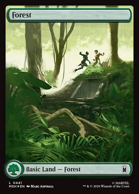 Forest — art by Marc Aspinall