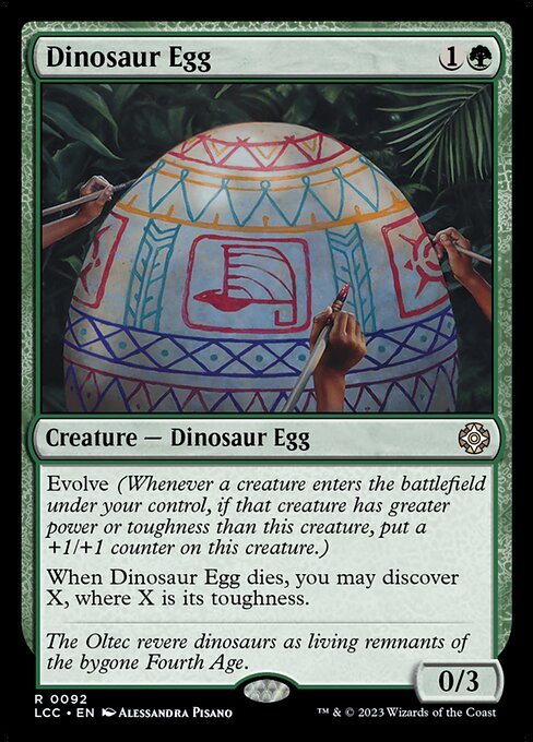 Dinosaur Egg — art by Alessandra Pisano