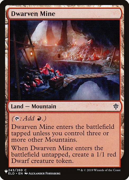 Dwarven Mine — art by Alexander Forssberg