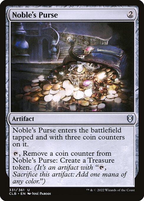 Noble's Purse — art by José Parodi
