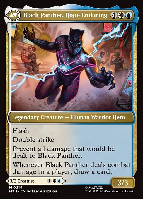 King T'Challa // Black Panther, Hope Enduring — art by Eric Wilkerson
