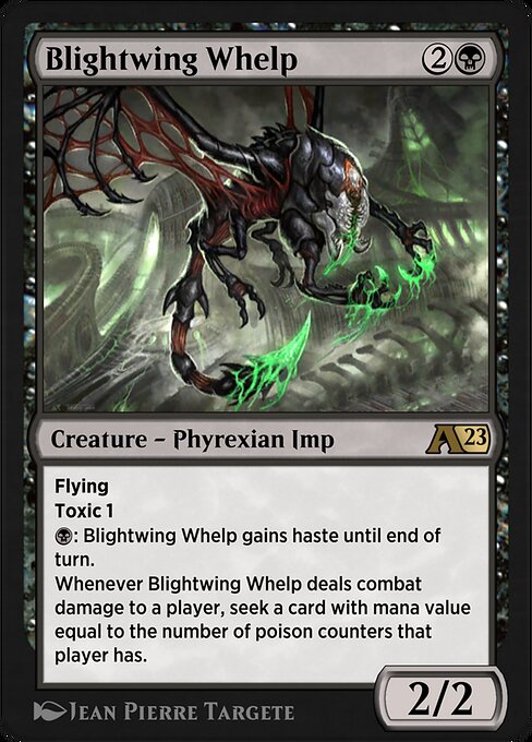 Blightwing Whelp — art by J.P. Targete