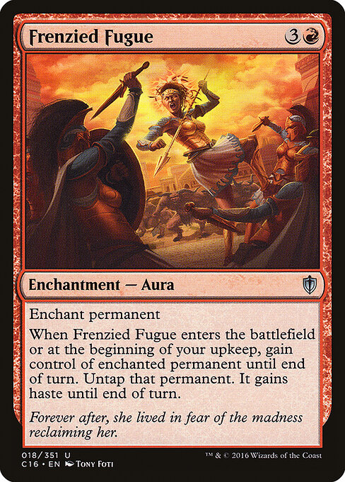 Frenzied Fugue — art by Tony Foti