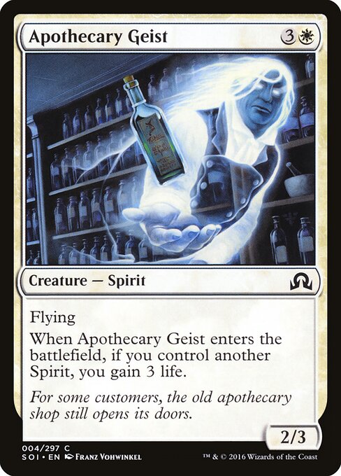 Apothecary Geist — art by Franz Vohwinkel