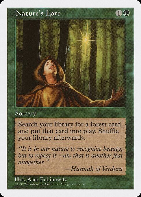 Nature's Lore — art by Alan Rabinowitz