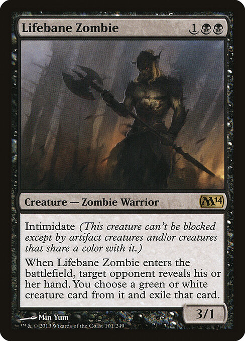 Lifebane Zombie — art by Min Yum