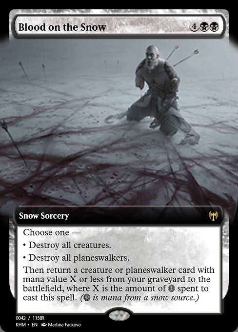 Blood on the Snow — art by Martina Fačková