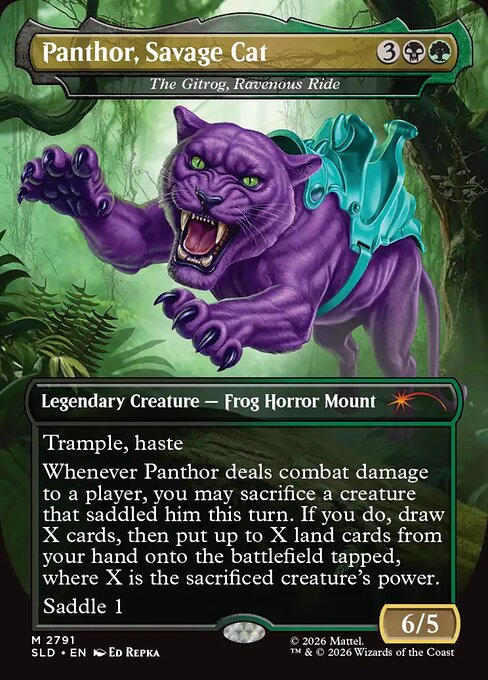 The Gitrog, Ravenous Ride — art by Ed Repka
