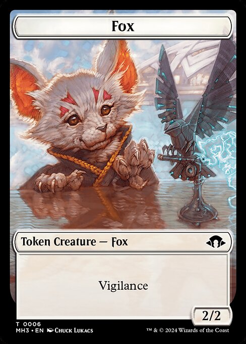 Fox — art by Chuck Lukacs