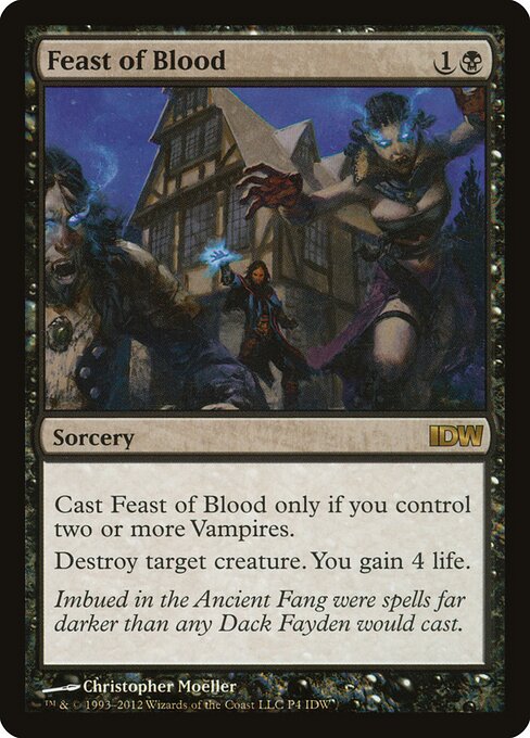 Feast of Blood — art by Christopher Moeller