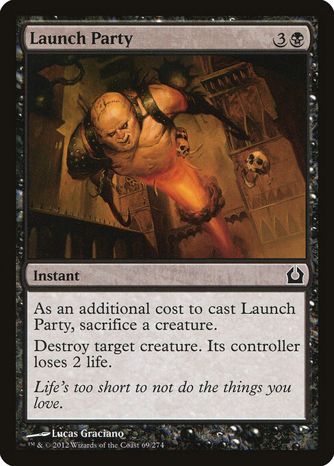 Launch Party — art by Lucas Graciano