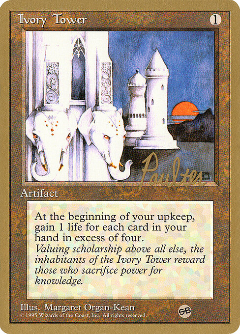 Ivory Tower — art by Margaret Organ-Kean