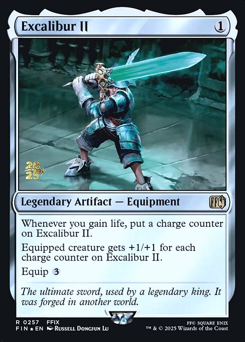 Excalibur II — art by Russell Dongjun Lu